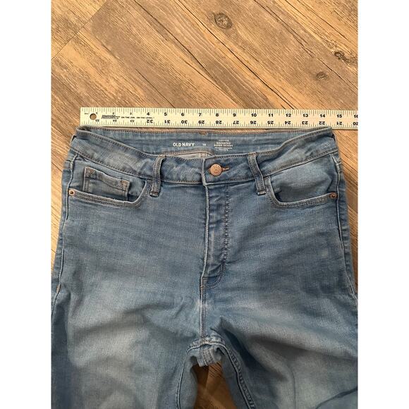 2 Old Navy Women's Rockstar Super Skinny Jeans High Rise 10 Secret Smooth Pocket - Picture 5 of 16